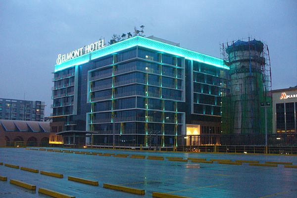 yp街机游戏照明的户外装饰灯用在菲律宾旅馆工程项目